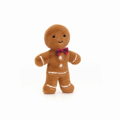 Jellycat Jolly Gingerbread Fred New Zealand | BRXWA9476